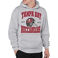 Junk Food Clothing x NFL - Team Helmet - Unisex Adult Pullover Hoodie for Men and Women - Officially Licensed NFL Apparel