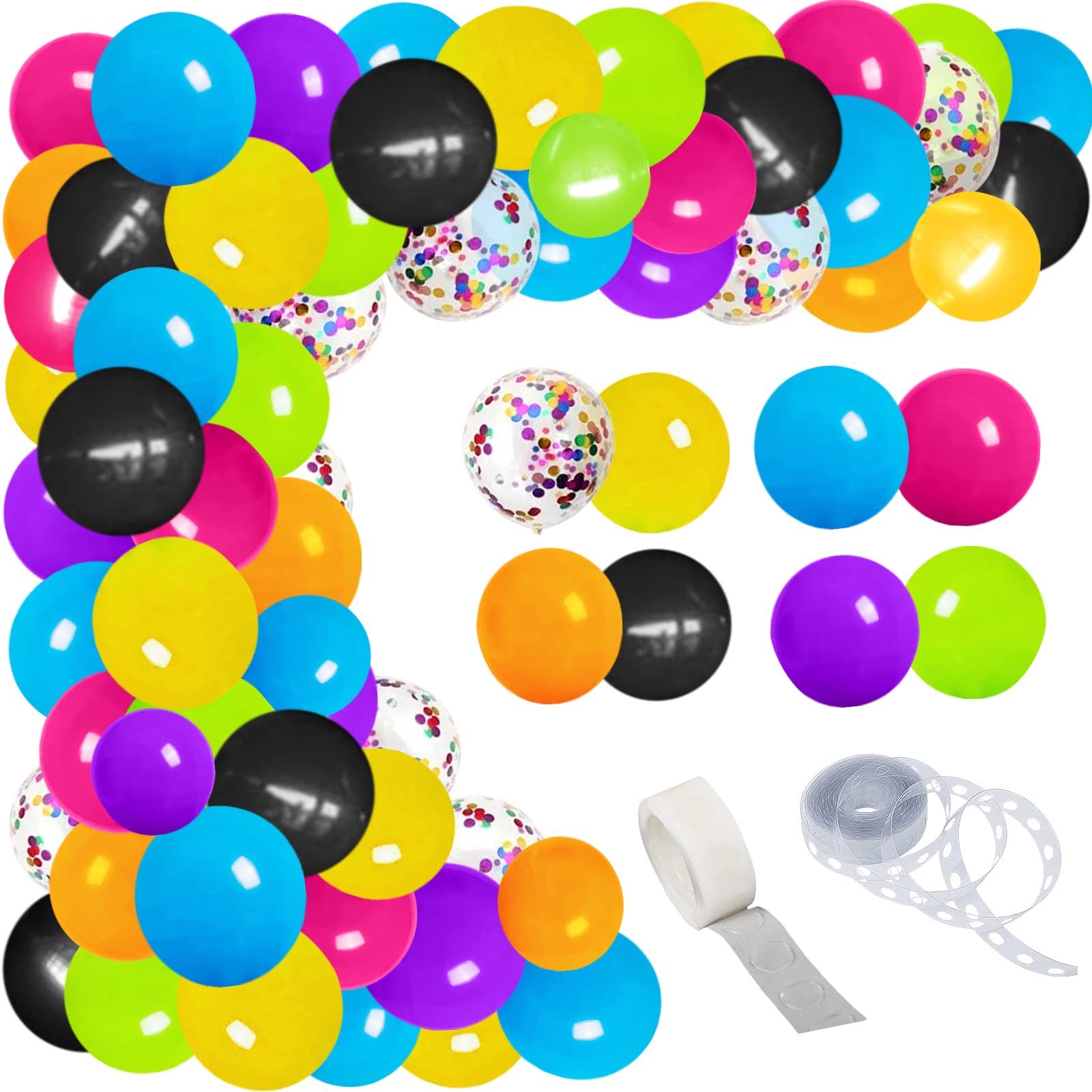 Mua 90s 80s 70s 60s 50s Theme Party Decorations Balloon Garland ...