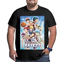 Anime Big Size Boy's T Shirt Kuroko's Basketball O-Neck Short-Sleeve Tee Tops Custom Tees Shirts