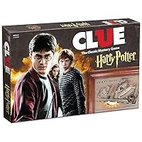 USAOPOLY Clue Harry Potter Board Game | Travel Through Hogwarts Castle to Solve The Mystery | Official Harry Potter Licensed Merchandise | Harry Potter Themed Board Game | Gift for Harry Potter Fans