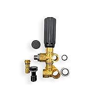 AR Annovi Reverberi AR20242G Pressure Washer Unloader, Inlet GHT & Filter, 3/8 Outlet M, Brass