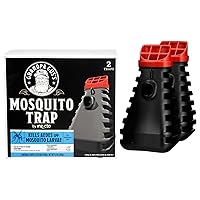 Grandpa Gus's Outdoor Mosquito Trap, Water-Activated Insecticide-Texturized Mosquito Larvae Killer, Protects up to 1500 sq ft (Pack of 2)