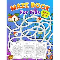 Maze Book For Kids Ages 8-12: activity book for kids ages 9-12,6-10| great gift for boys & girls ages 6-12, Workbook for Games, Puzzles, and Problem-Solving Maze Book For Kids Ages 8-12: activity book for kids ages 9-12,6-10| great gift for boys & girls ages 6-12, Workbook for Games, Puzzles, and Problem-Solving Paperback