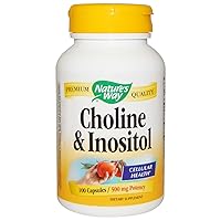 Choline/Inositol 100 caps by Nature's Way ( Multi-Pack)