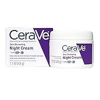 Skin Renewing Night Cream | Niacinamide, Peptide Complex, and Hyaluronic Acid Moisturizer for Face | 1.7 Ounce