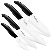 Kyocera’s Revolution 4-Piece Ceramic Knife Set: Ceramic Chef Knife For Your Cooking Needs, 7