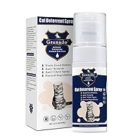 Premium Cat Deterrent Spray - Safe Indoor & Outdoor Deterrent for Furniture Protection, Effective Training Aid with Natural Ingredients - Non-Toxic Anti-Scratch Formula for Cats and Kittens