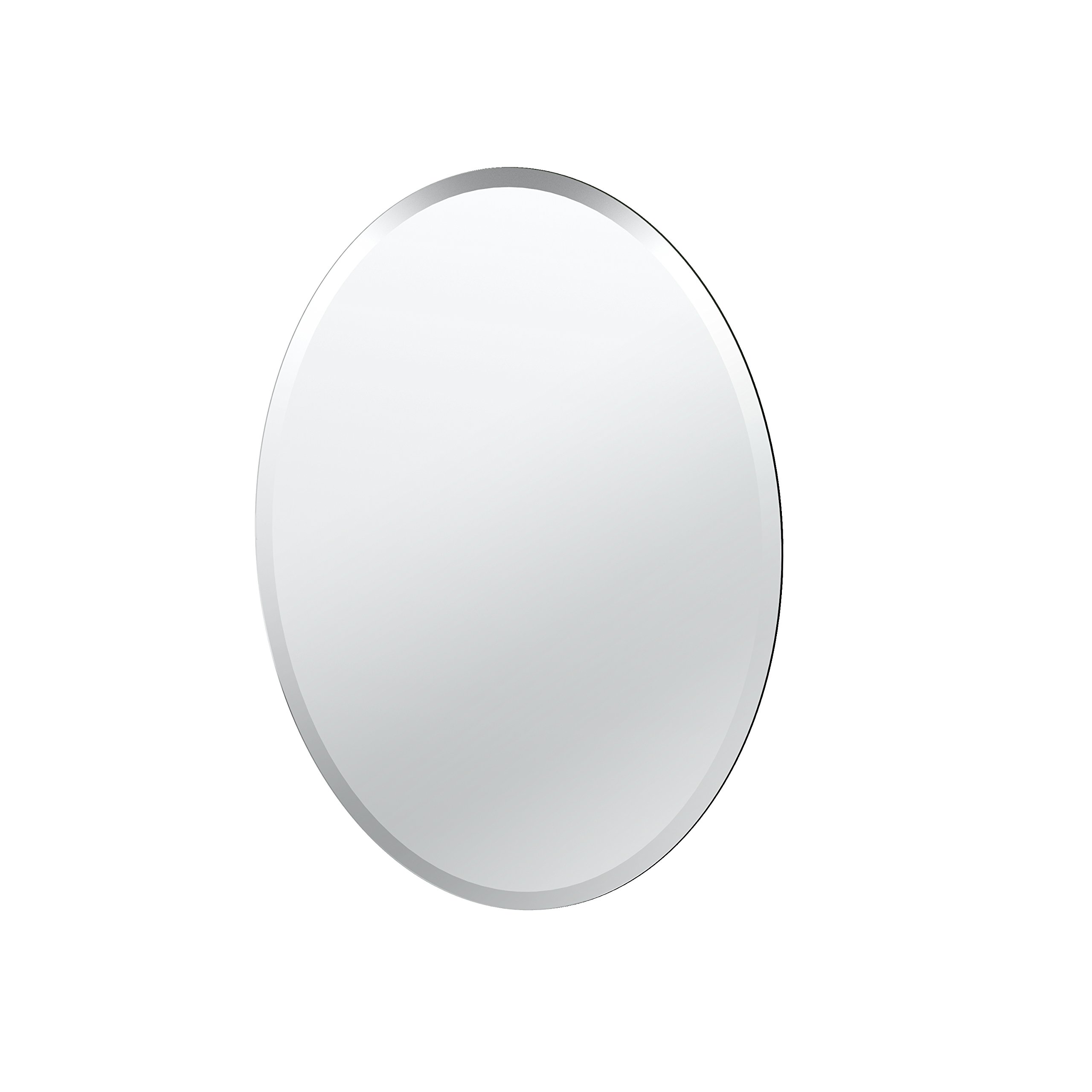Gatco Beveled Easy Mount Mirror, 26.5" H x 19.5" W, Silver