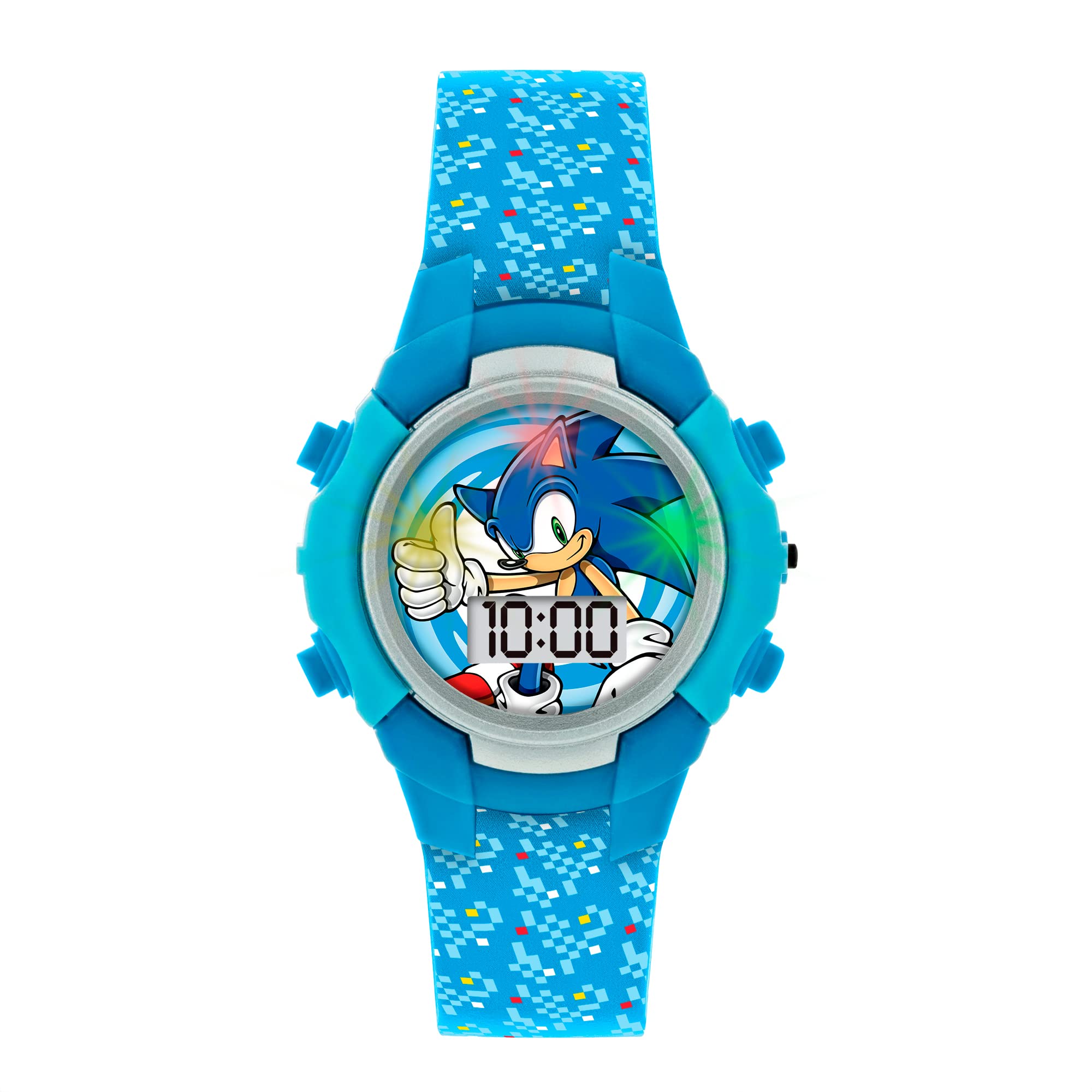 Sonic Boy's Digital Quartz Watch with Silicone Strap SNC4036