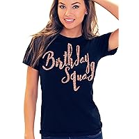 RhinestoneSash Its My Birthday Tshirt - Crystal Rhinestone Birthday Squad Shirts - Birthday Shirts for Women