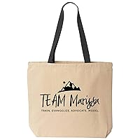 Team Marissa Canvas Tote Reusable Shopping Office Bag In Memory Of Marissa Kay Anderson