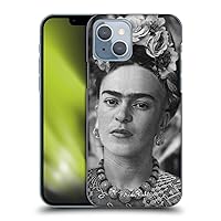 Head Case Designs Officially Licensed Frida Kahlo Floral Headdress Portraits and Quotes Hard Back Case Compatible with Apple iPhone 14