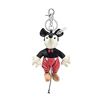 Steiff Disney - Mickey Mouse Swarovski Pendant, Premium Collectible Plush, Multicolor, Small