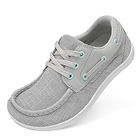 BARERUN Womens Walking Shoes Barefoot Minimalist Trail Running Shoes Wide Toe Zero Drop Tennis Sneakers for Jogging Hiking Athletic Lightweight Cross Training Shoes for Gym Office Driving