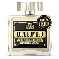 Love Bombed - Pheromone Cologne for Men | Bold Attraction & Confidence | Male Perfume Oil Infused | Long-Lasting Pheromones Spray | Made in USA | 50ml