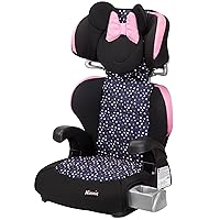 Baby Pronto! Belt-Positioning Booster Car Seat, Belt-Positioning Booster: 40–100 pounds, Minnie Dot Party