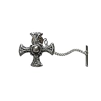 Ancient Celtic Cross Tie Tack