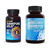 Triple Magnesium Complex and BioEmblem Turmeric Curcumin with Clinically Studied TurmiPure