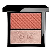 Velveteen Blush and Shimmer Duet, 48 - Formulated with Micronized Pearls and Pigments for Sculpting Face and Décolleté - Paraben-Free - 0.26 oz
