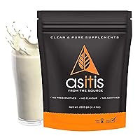 AS-IT-is Nutrition Whey Protein Concentrate Natural Raw Form Boosts Recovery and Reduces Muscle Loss No Preservatives Unsweetened and Unflavoured (2 Kg/70.5 Oz)
