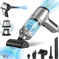 Handheld Car Vacuum Cleaner Cordless with Brushless Motor, 20000PA High Power Vacuum Cleaner & Air Duster, 3 in 1 Keyboard Portable Vacuum Cleaner, Mini Hand Held Vacuum Cleaner for Car Home