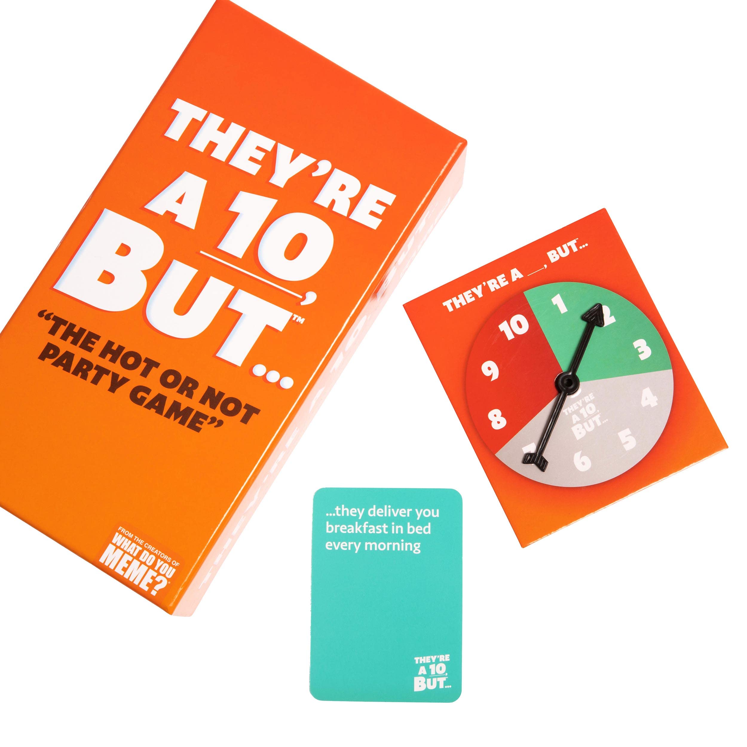 They're a 10 But...The Hot or Not Party Game - Fun Card Games for Adults by What Do You Meme®