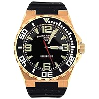Gents Expedition Date Black Rubber Strap Watch SL-10008-01-BB