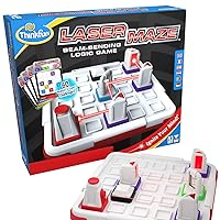 ThinkFun Laser Maze (Class 1) Brain Game and STEM Toy for Boys and Girls Age 8 and Up – Award Winning and Mind Challenging Game for Kids