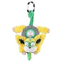 Marley The Horn Headed Monkey Spin Belly Hanging Travel Activity Toy Gender Neutral Fun Funky Cool Baby Toddler Sensory Gift