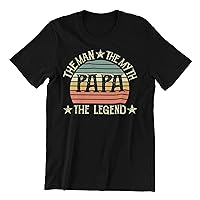 Papa The Man The Myth The Legend Shirts,Gifts for papa, Daddy tee, Fathers Day Tshirts