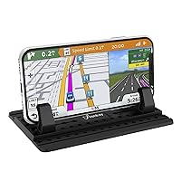 Cell Phone Holder for Car, Dashboard Car Pad Mat Vehicle GPS Mount Universal Fit All Smartphones, Compatible with iPhone Xs/XS Max XR X 6S 7/8 Plus
