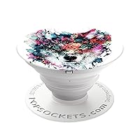 PopSockets: Collapsible Grip & Stand for Phones and Tablets - Wolf