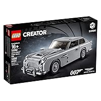LEGO 10262 Creator Expert James Bond Aston Martin DB5 Model Car, Collectable Gift Idea Set for Adults Multicolor