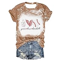 Thou Shall Not Steal Unless You Can Beat The Throw Baseball Mom Shirts for Women Short Sleeve Letter Print Tee Tops