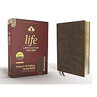 NIV, Life Application Study Bible, Third Edition, Bonded Leather, Brown, Red Letter NIV, Life Application Study Bible, Third Edition, Bonded Leather, Brown, Red Letter Bonded Leather