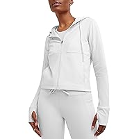 Champion Women'S Jacket, Soft Touch, Moisture Wicking, Zip-Up Athletic Jacket For Women