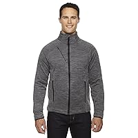 North End Sport Men's Flux Mélange Bonded Fleece Jacket