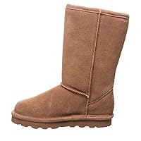 BEARPAW Elle Tall Youth Multiple Colors | Youth's Boot Classic Suede | Youth's Slip On Boot | Comfortable Winter Boot
