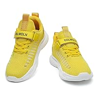 GSLMOLN Boys Girls Tennis Breathable Slip on Shoes School Casual Walking/Running Sports Kids Sneakers