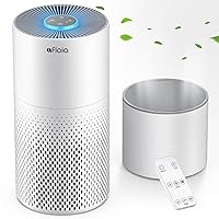 Afloia Air Purifier And Humidifier Combo For Home, 22Db| 7 Colors Night Air Purifiers 2 In 1 With Remote Control, Quiet Air Cleaner Removing 99.99% Smokers Odor And Pollen For Bedroom