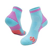Compression Socks For With Thickened Training Athletic Socks Short Length Stockings with Bow