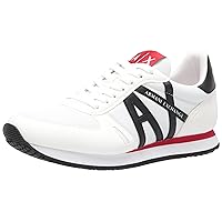 A|X ARMANI EXCHANGE Men's Lace Up Logo Sneaker