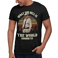 What The Hell is The World Coming to Vintage T-Shirt Black