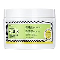 ALL ABOUT CURLS Bond Building Treatment Cream, Strengthens & Protects, Vegan & Cruelty Free, Sulfate Free, 8 Fl Oz