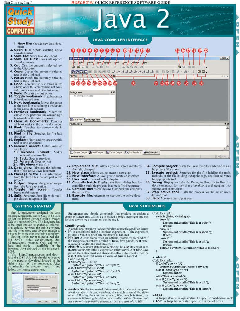 Java 2 (Quick Study Computer)