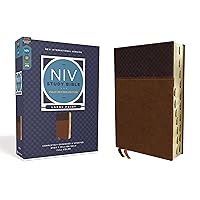 NIV Study Bible, Fully Revised Edition (Study Deeply. Believe Wholeheartedly.), Large Print, Leathersoft, Brown, Red Letter, Thumb Indexed, Comfort Print NIV Study Bible, Fully Revised Edition (Study Deeply. Believe Wholeheartedly.), Large Print, Leathersoft, Brown, Red Letter, Thumb Indexed, Comfort Print Imitation Leather