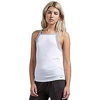 Volcom Women's Lil Fitted Rib Basics Tank Top Shirt