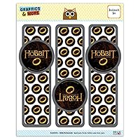The Hobbit an Unexpected Journey Logo Set of 3 Glossy Laminated Bookmarks