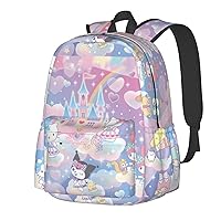 Classic anime backpack, lightweight laptop backpack, casual anime backpack (Style1)