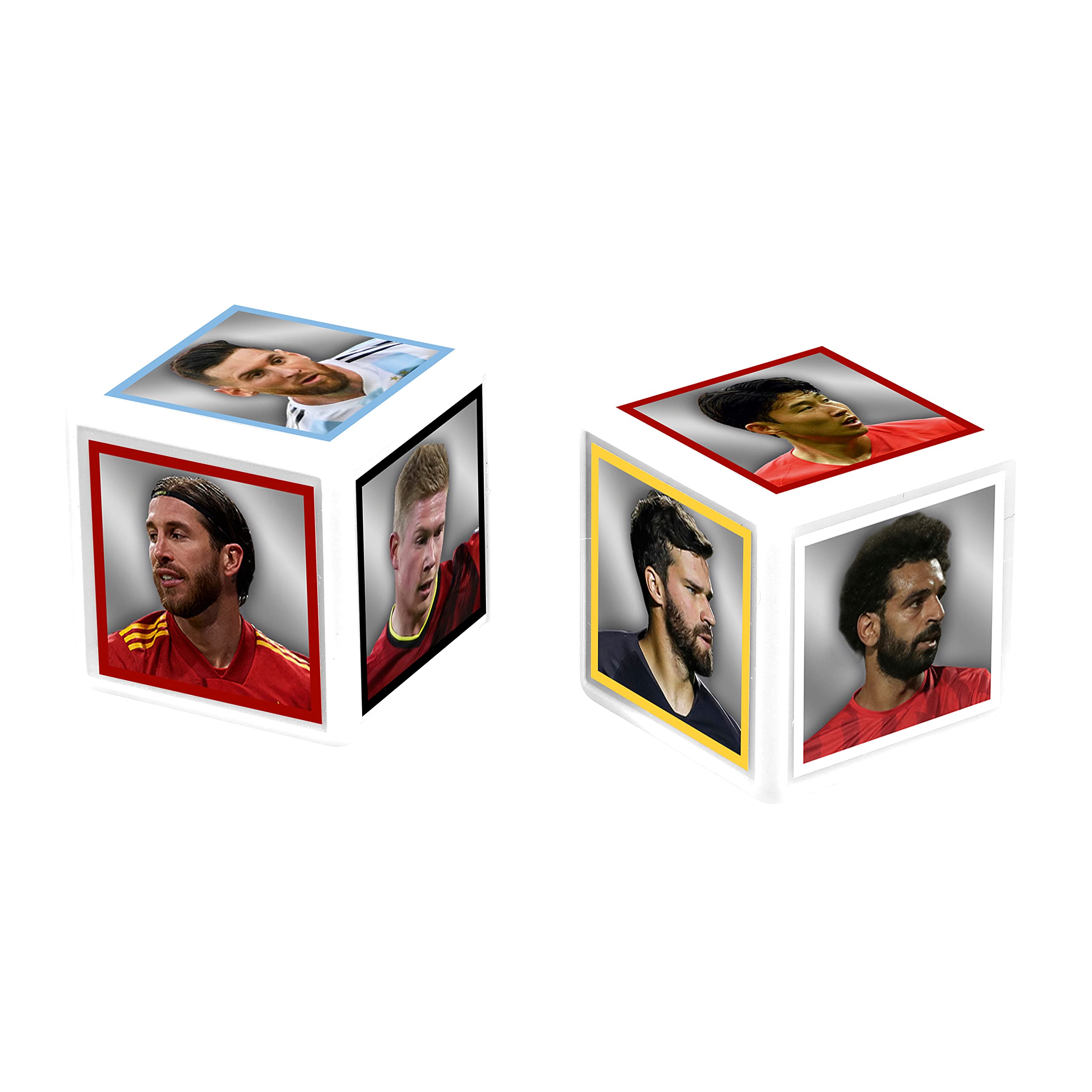 Top Trumps World Football Stars Edition Match; Entertaining Matching Cube Game with Your Favorite Soccer Athletes from Past and Present | Family Fun for Ages 6 & up
